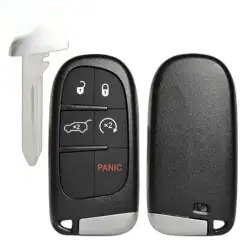 Smart Remote Key Shell for 2014-2019 Dodge, Jeep 4 Button 4 Button SHELL-CHRY-PRX5B1
