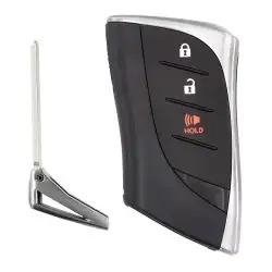 Remote Key Shell for Lexus UX250H Smart Remote Key 4 Button With Emergency key