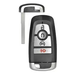 Smart Remote Shell for Ford Edge, Ranger 4 Button with Blade HU101
