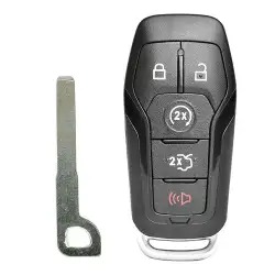 Smart Remote Key Shell For Ford Fusion 4+1 Button