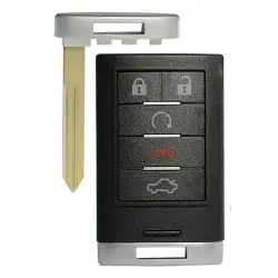Smart Remote Shell Proximity Key For Cadillac 5 Buttons