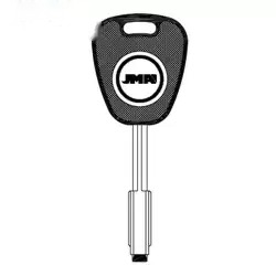 Transponder Key Shell For Jaguar with Chip Holder 8-Cut Tibbe Style