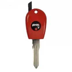 Motorcycle Transponder Key Shell GT15RT2 With Chip Holder