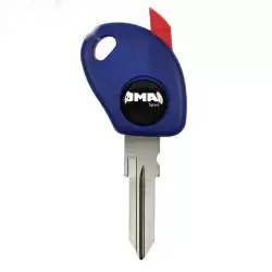 Motorcycle Scooter Transponder Key Shell With Chip Holder GT10B