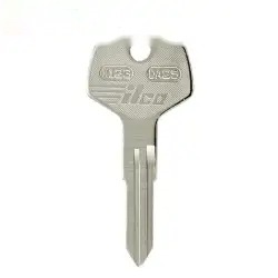 Mechanical Metal Head Key for Nissan DA25 / X123