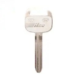 Taylor By Mechanical Nickel Plated Metal Head Key for Toyota TR47-NP