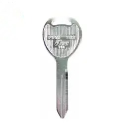 Taylor By Mechanical Nickel Plated Metal Head Key for Chrysler Y159-NP P1795
