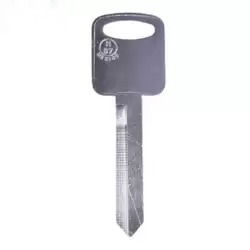 Mechanical Metal Head Key For Ford, Lincoln, Mercedes H67 / H66 / 1139FD FO-8DE
