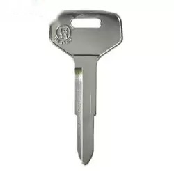 Metal Key Nickel Plated TR33 / X137 For Toyota TOYO-12E