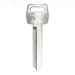 Metal Key Nickel Plated H60 1190LN For Ford Lincoln Mercury FO-11DE
