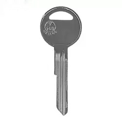 Metal Key Nickel Plated Y149 For Chrysler Dodge Jeep CHR-12E
