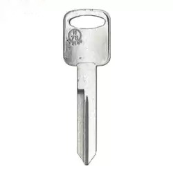 Metal Key Nickel Plated H75 1196FD For Ford Lincoln FO-15DE