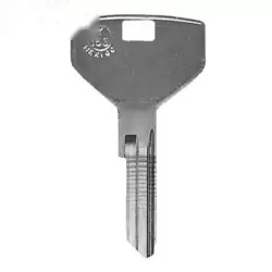 Metal Key Nickel Plated Y153 For Chrysler Dodge  Jeep CHR-18E