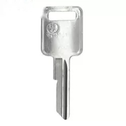 Metal Key Nickel Plated B48 For GM GM-6E