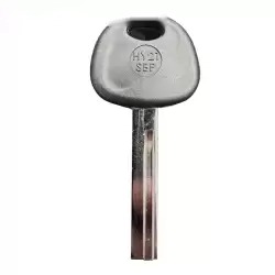 Mechanical Plastic Horseshoe Head Key For Hyundai HY18R-P HY21SU