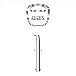 Mechanical Metal Key for Hyundai Kia KK4 / X267 KI-4D