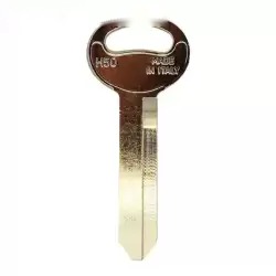 Mechanical Single-Sided 5-Cut Metal Head Key For Ford Lincoln Mercury H50 S1167FD