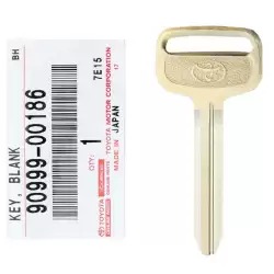 Toyota Genuine Metal NON-Transponder Blank Key 90999-00186