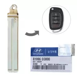 2016-2019 Hyundai Tucson Sonata OEM Flip Key Blade 81996-D3000