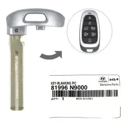 2022-2023 Hyundai Santa Cruz, Sonata, Tucson Emergency Insert Key Blade 81996-N9000