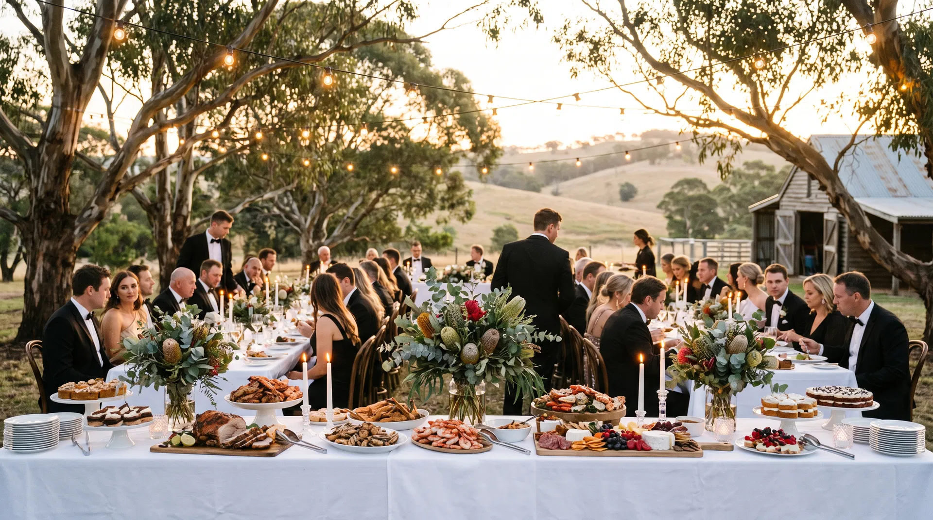 Wedding catering in the Wimmera Mallee
