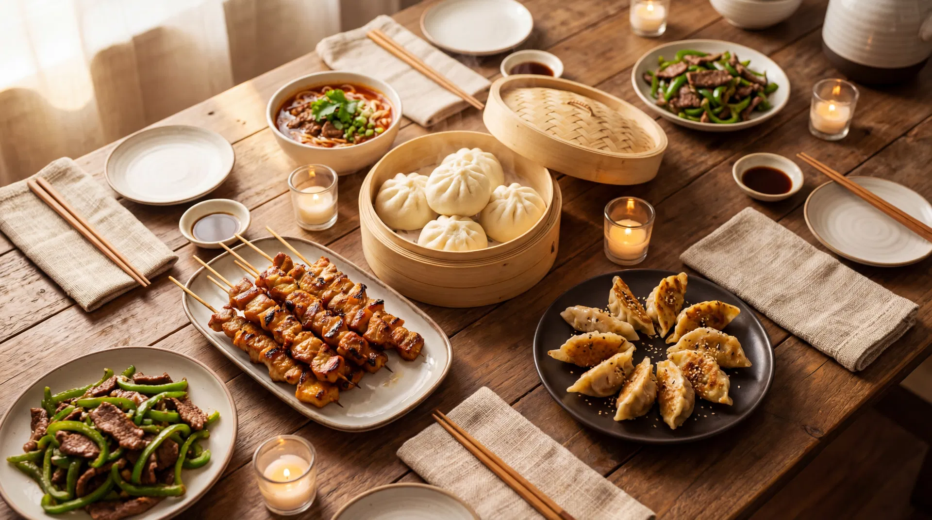 Authentic Chinese feast