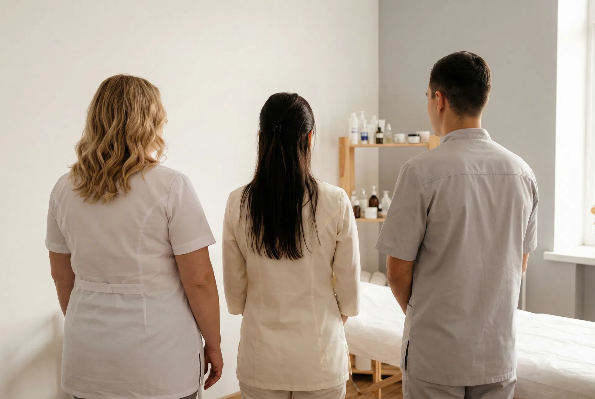 Beauty Circle Community – Beauty-Profis in Berufskleidung