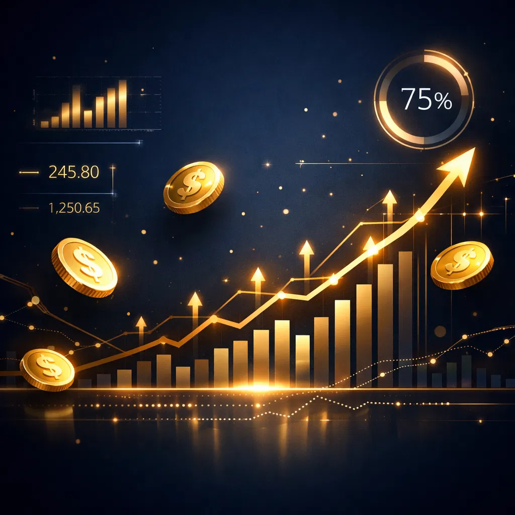 Success metrics visualization