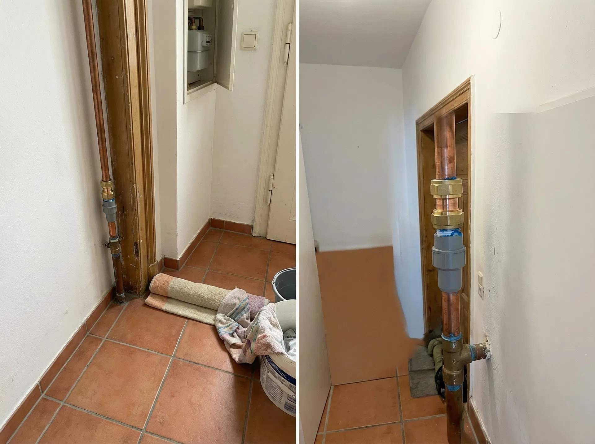 Rohrbruch Notfall – Nachher