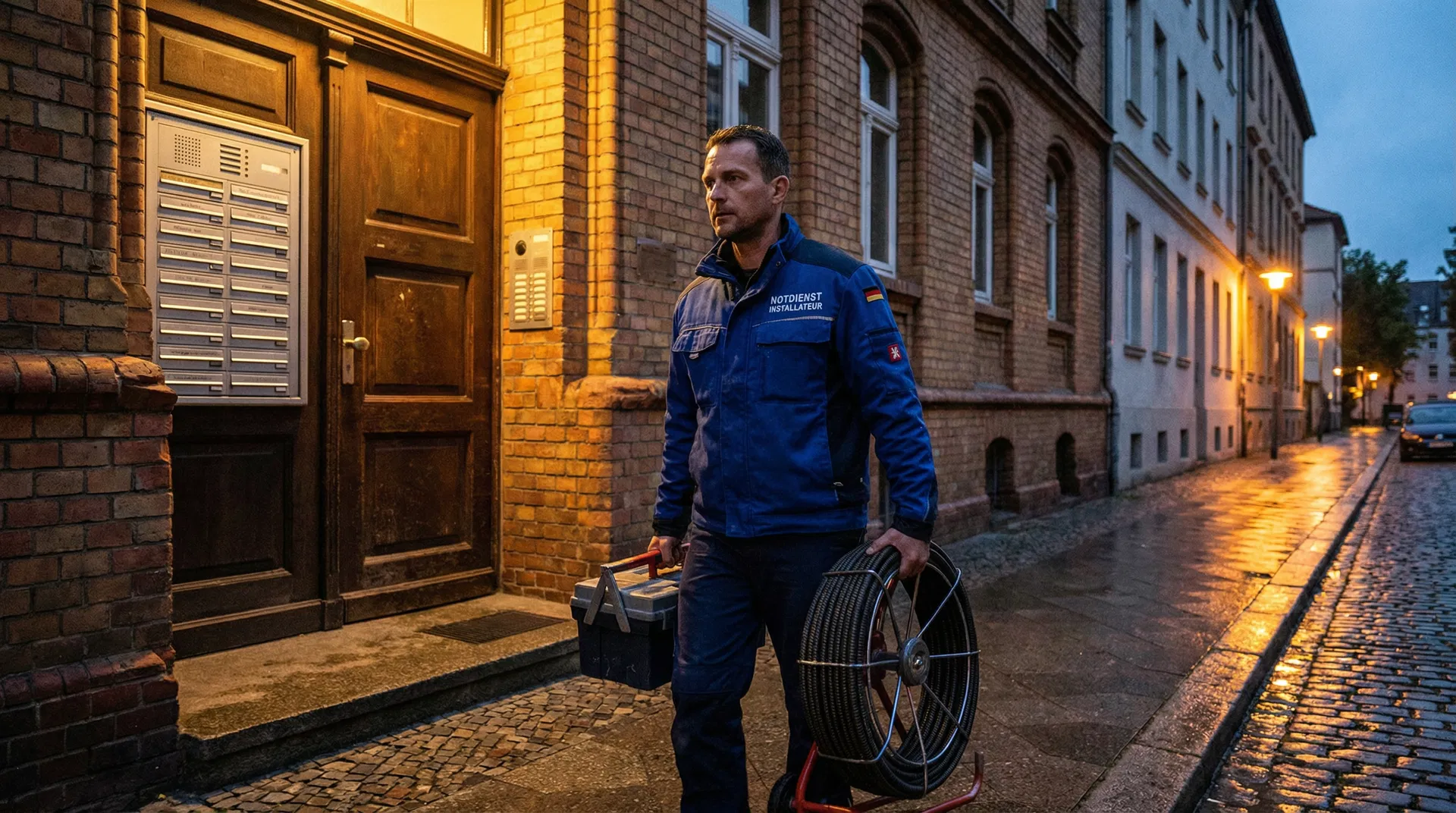 Rohrservice24 Notdienst – Klempner unterwegs zum Einsatz