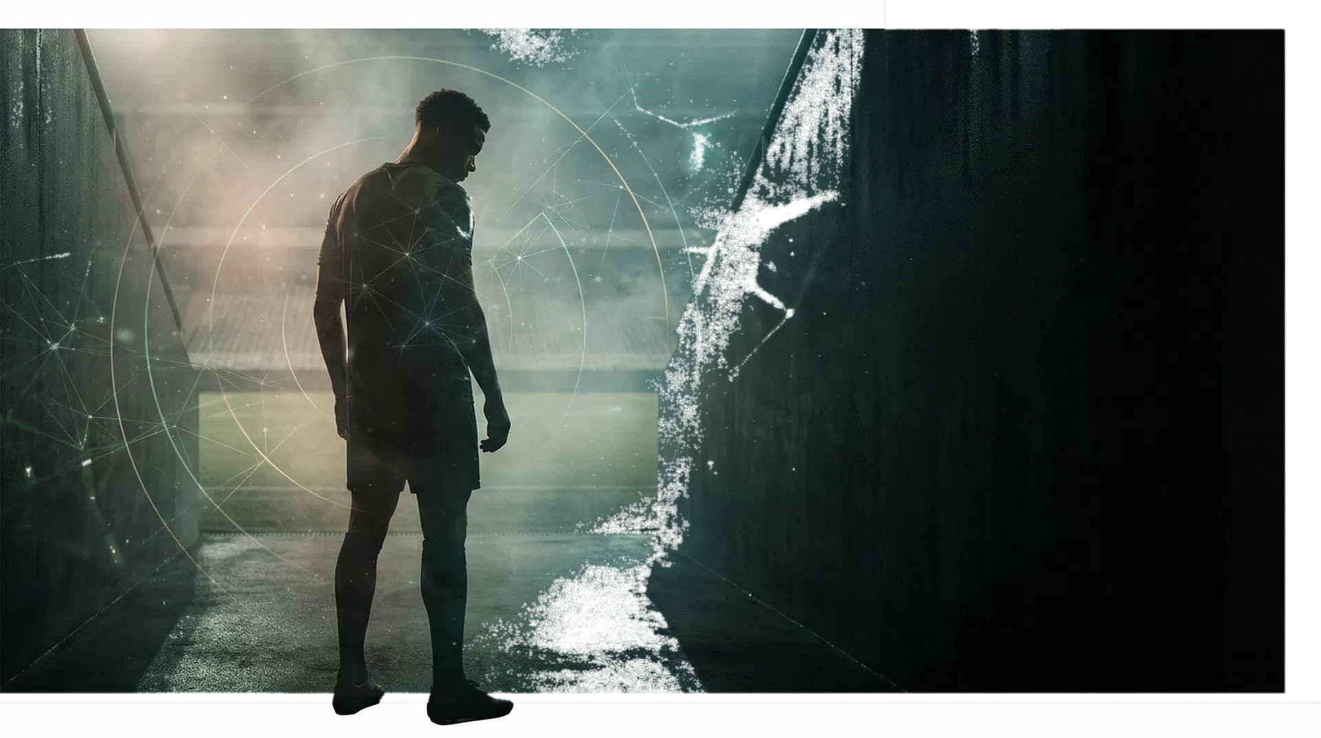 ספורטאי מתכונן לרגע אמת