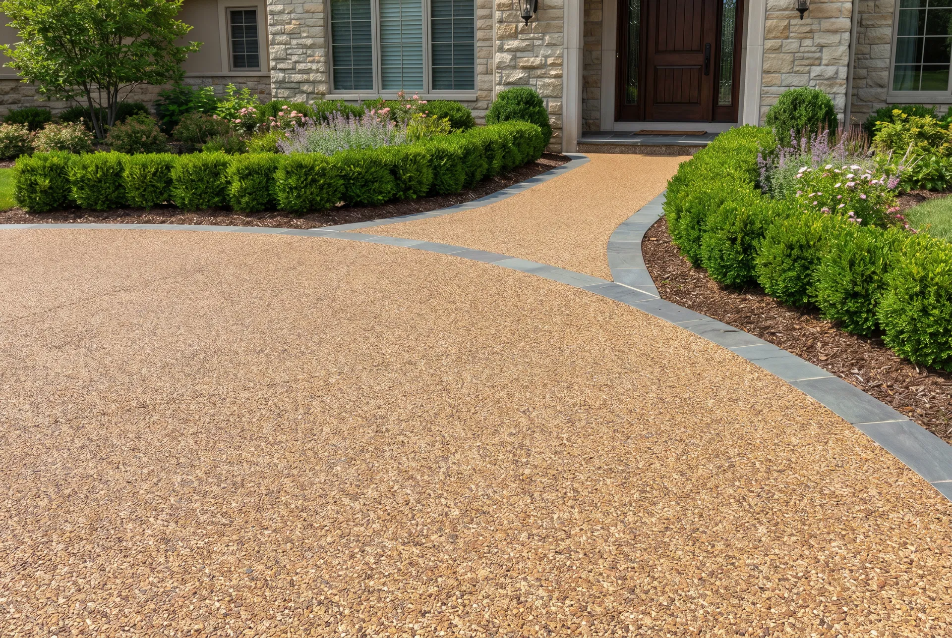 Rock resin installs