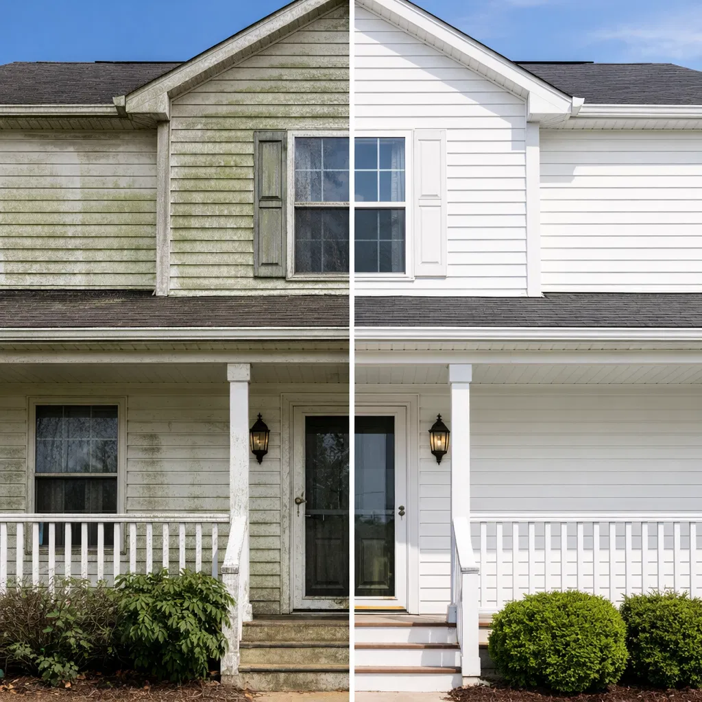 Professional house washing in Sussex County Delaware