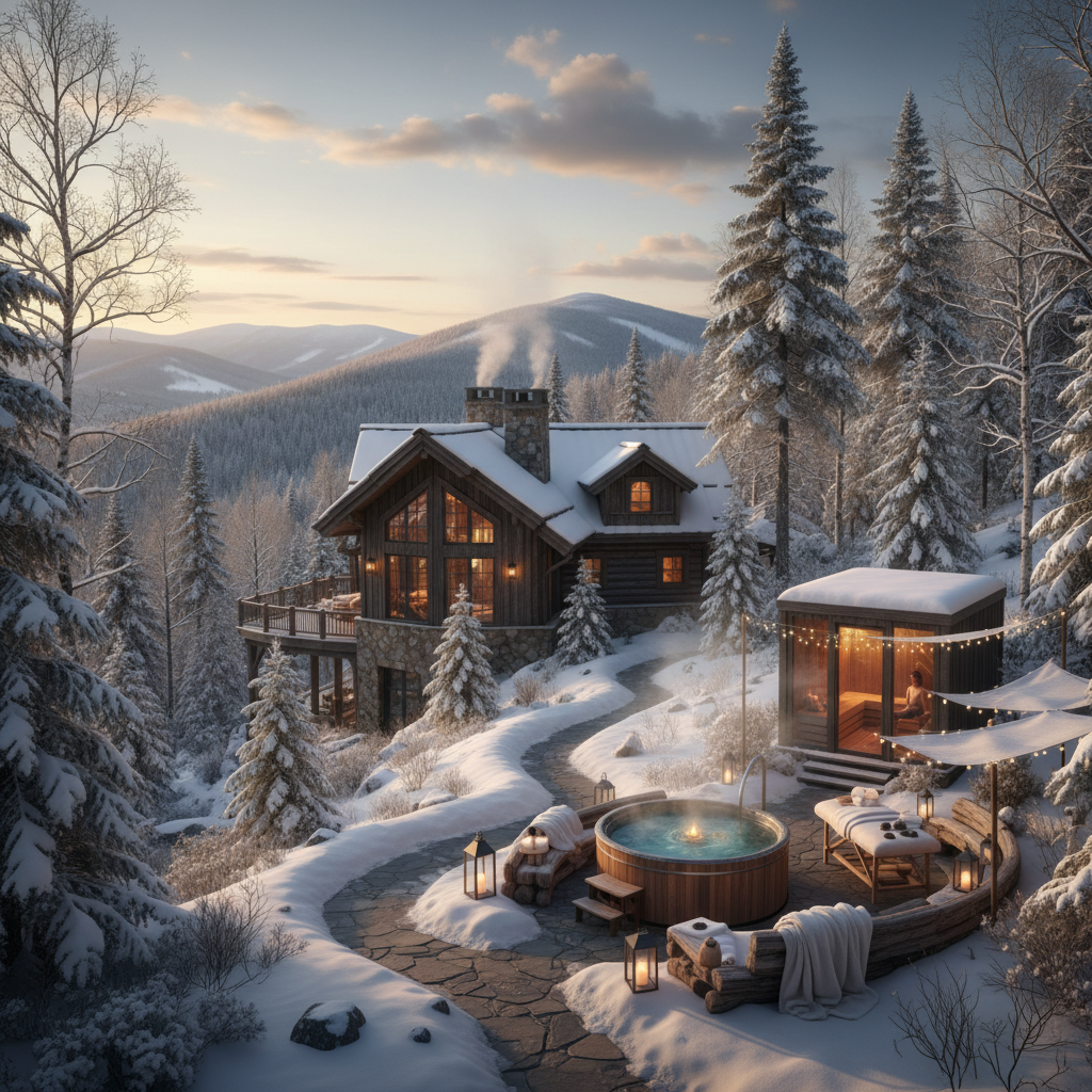 Relaxation and Rejuvenation: Spa Treatments and Cozy Village Life