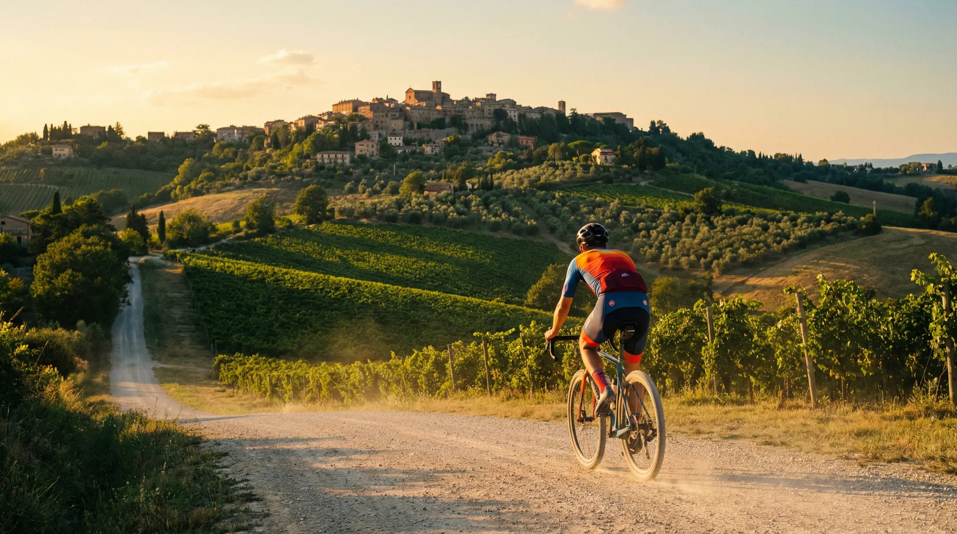 Pedala tra
colline e borghi
