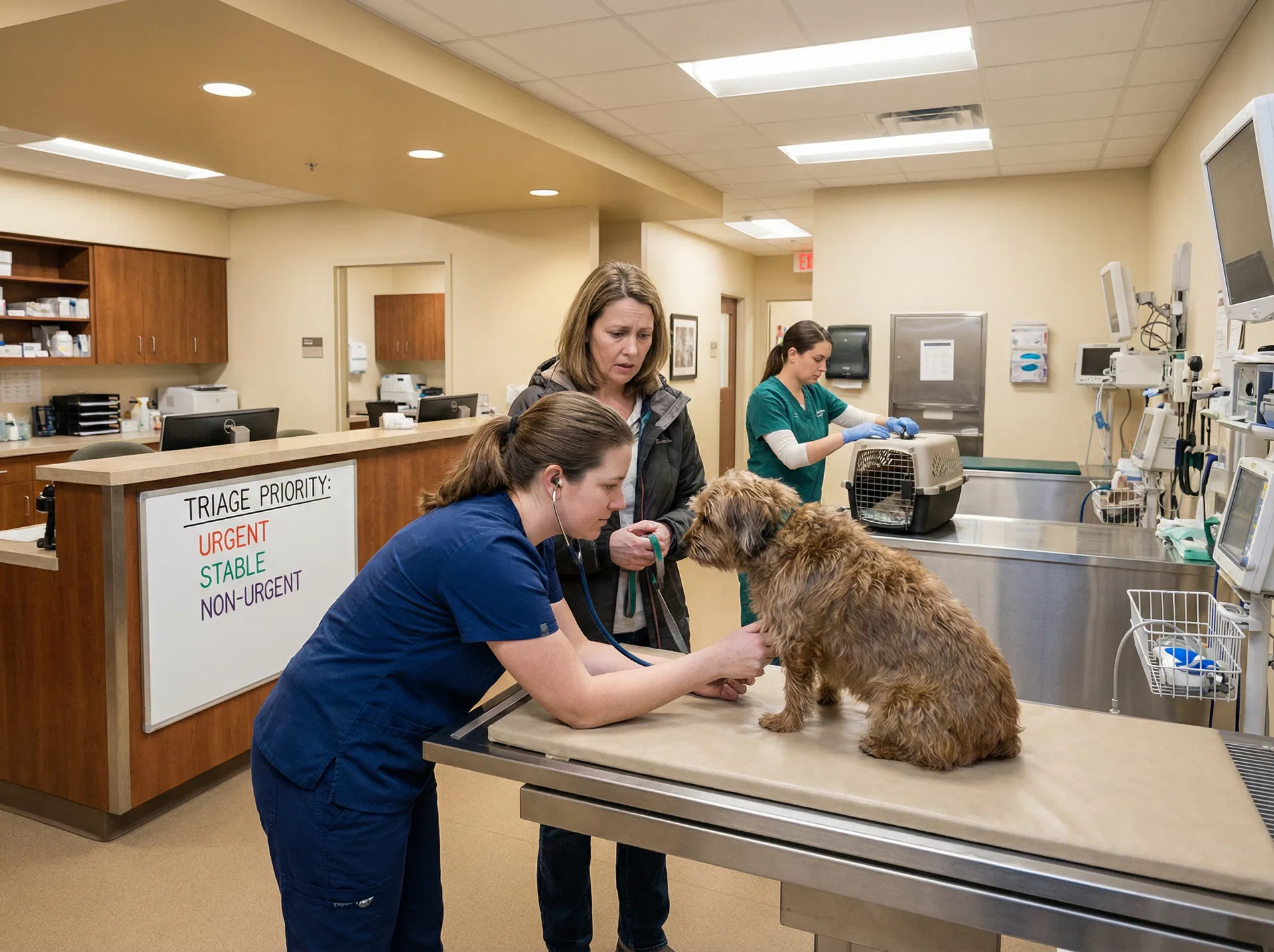 24/7 Emergency Triage treatment at our emergency veterinary hospital