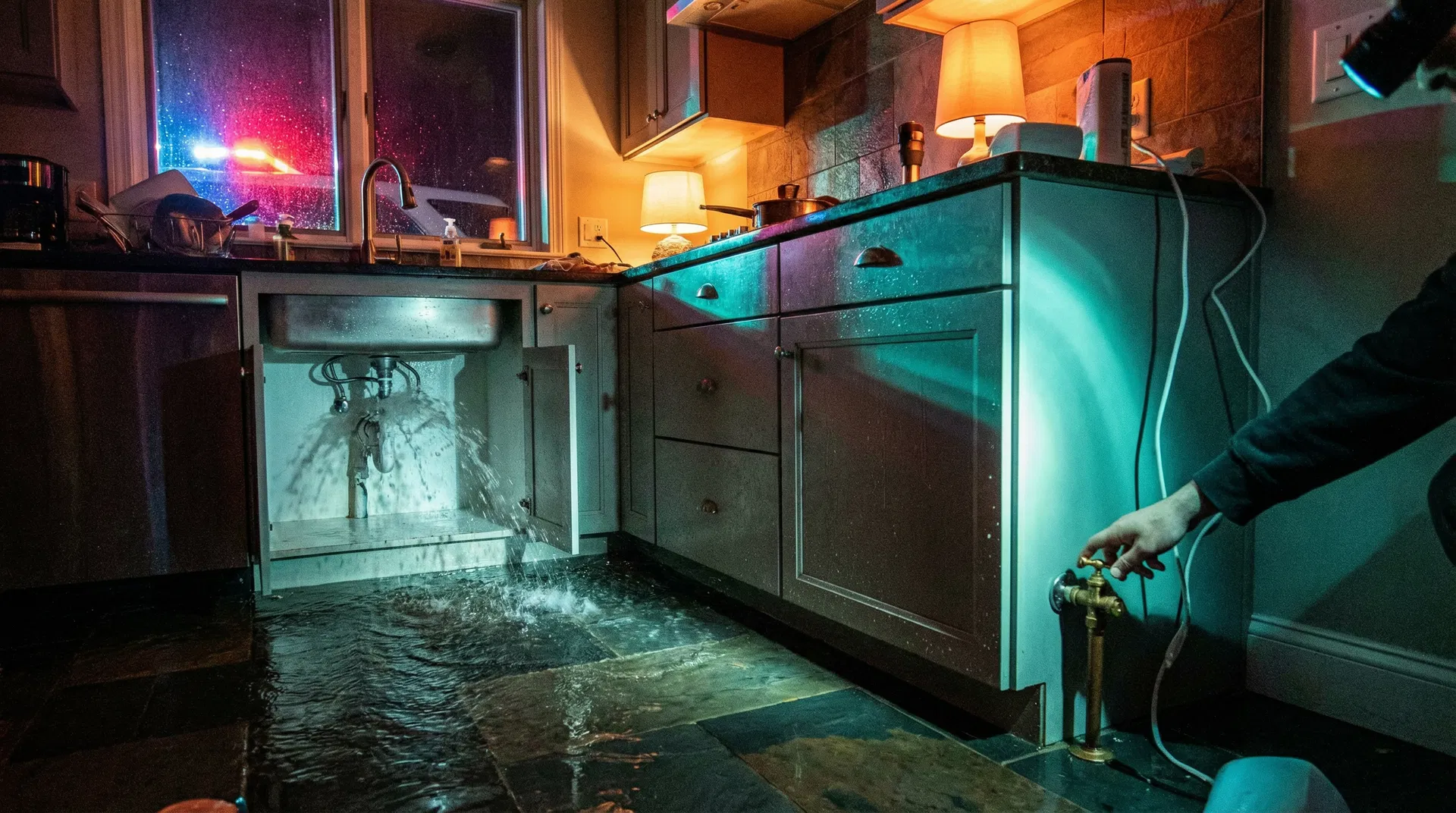 Tubo Rotto di Notte: Cosa Fare in Caso di Emergenza Idraulica