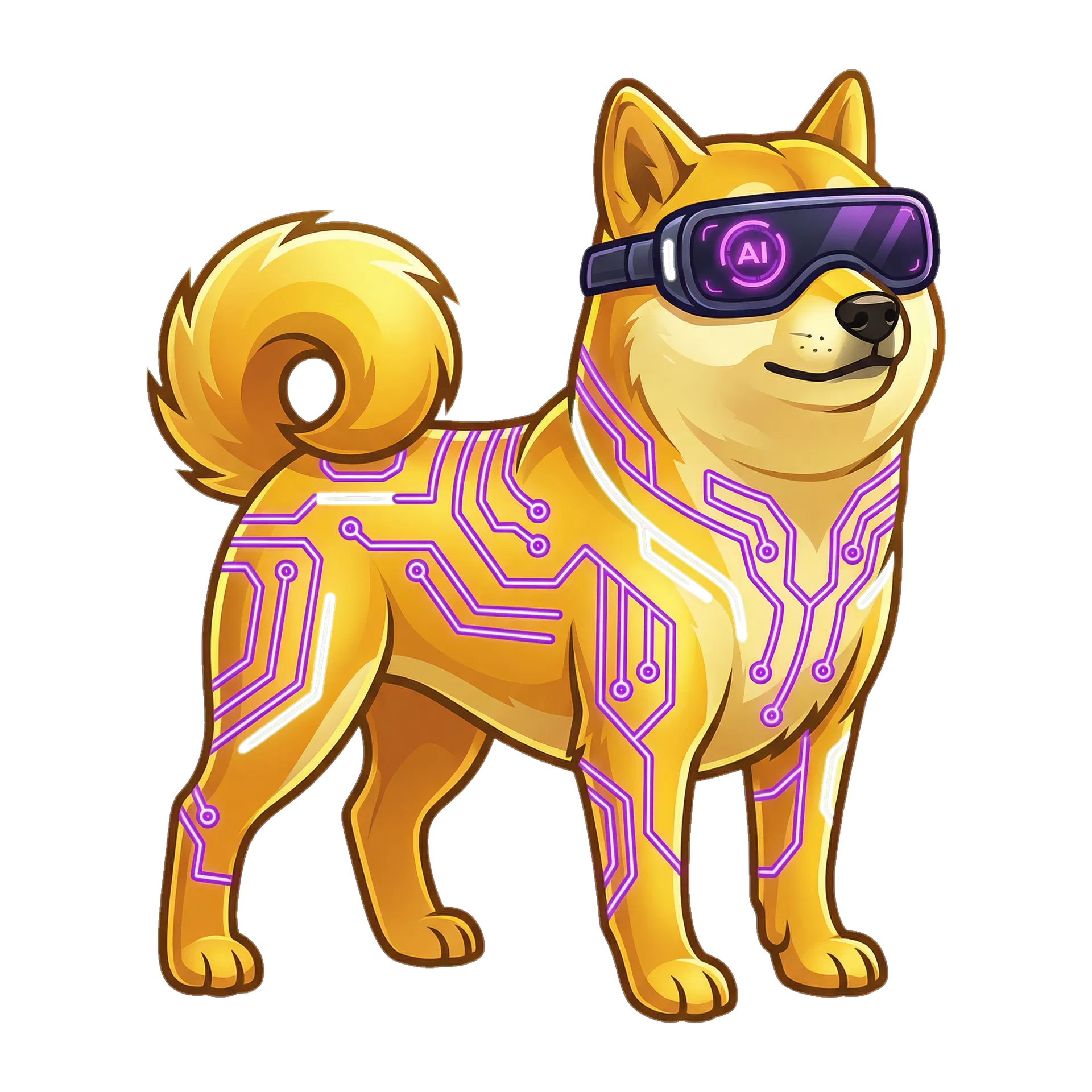 TaroAi Golden Doge AI Mascot