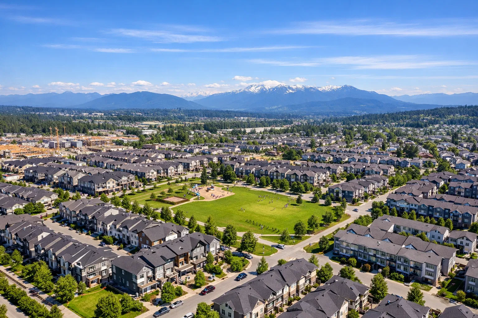 Walnut Grove townhomes in Langley BC