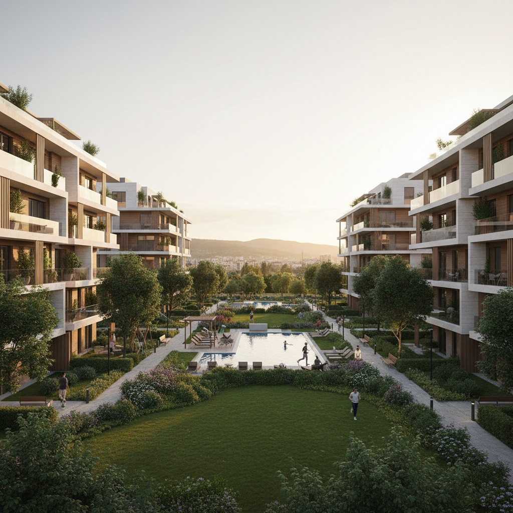 Hapësirat e Gjelbërta: Çelësi i Cilësisë së Jetës në Projektet Rezidenciale Moderne