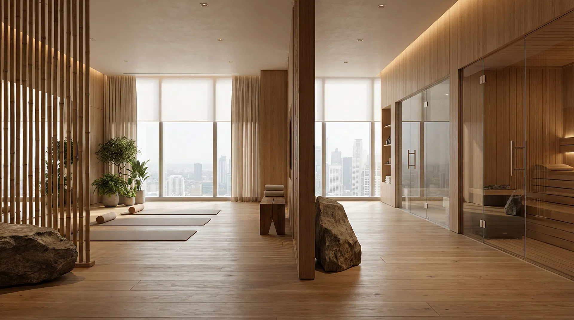 Spa, yoga dhe relaksim — facilitet premium në Altura Trade Center, Tiranë