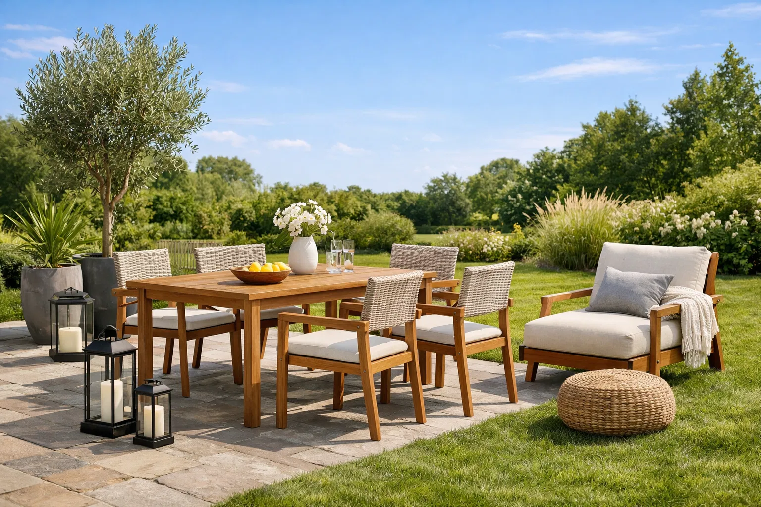 Baštenski nameštaj i uređenje dvorišta