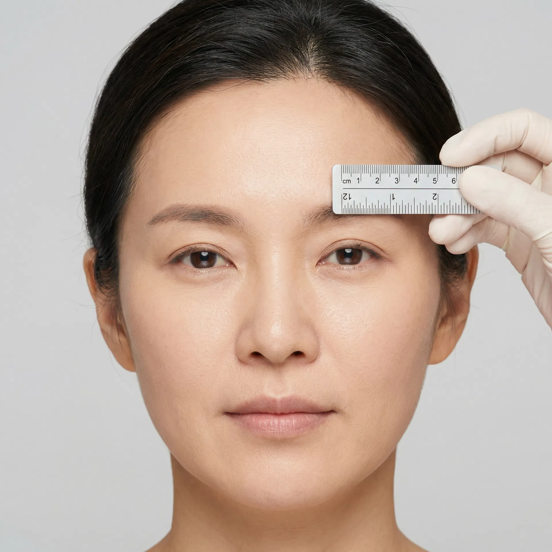 額・眉間のしわ改善 After