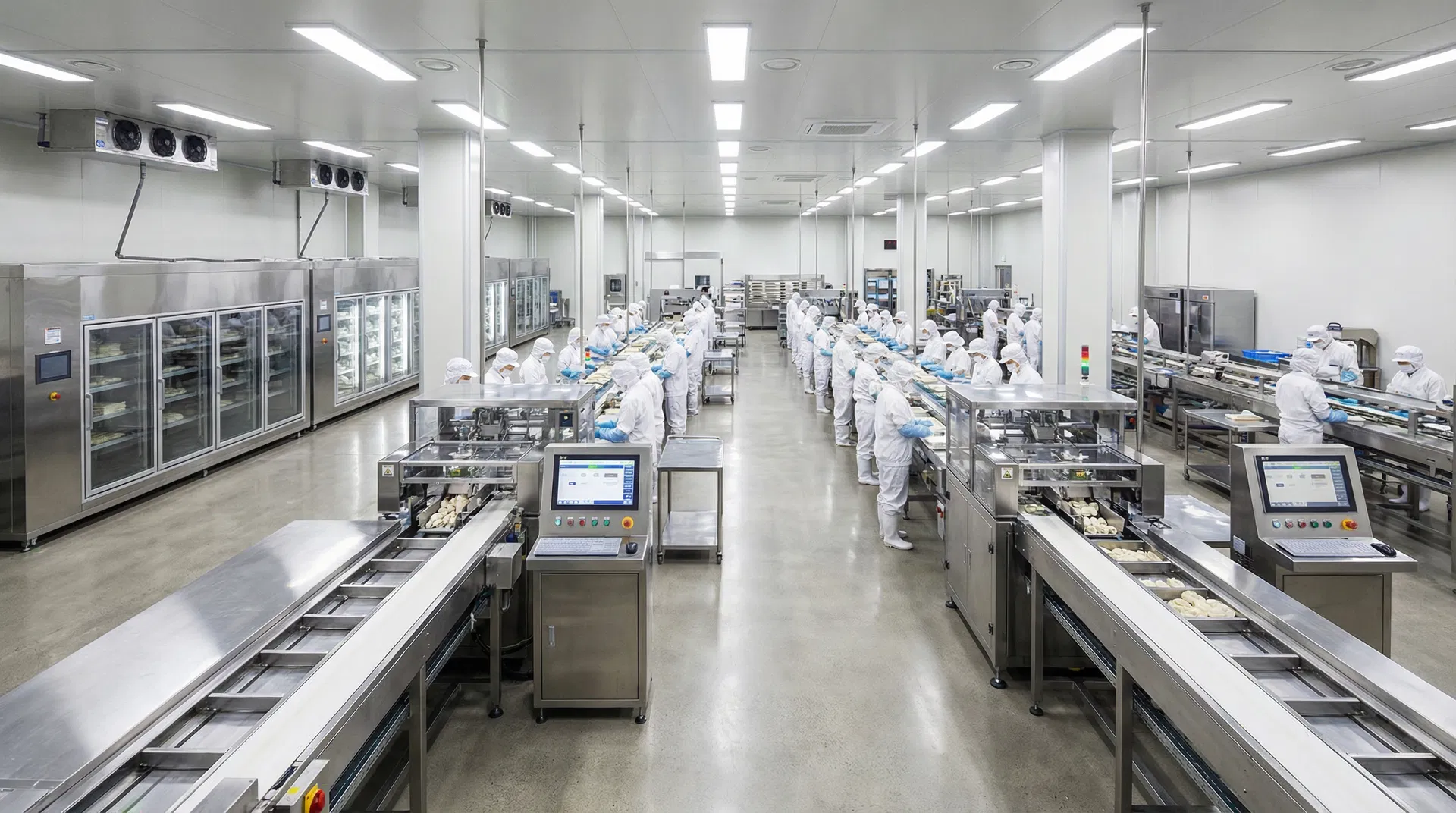 자체 식품제조 공장 직영 운영