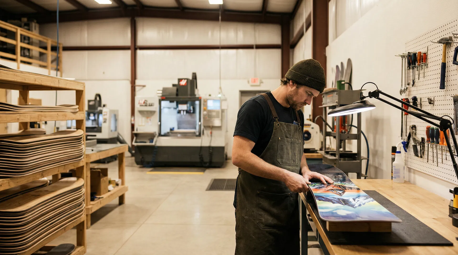 Inside the workshop — handcrafting your custom board