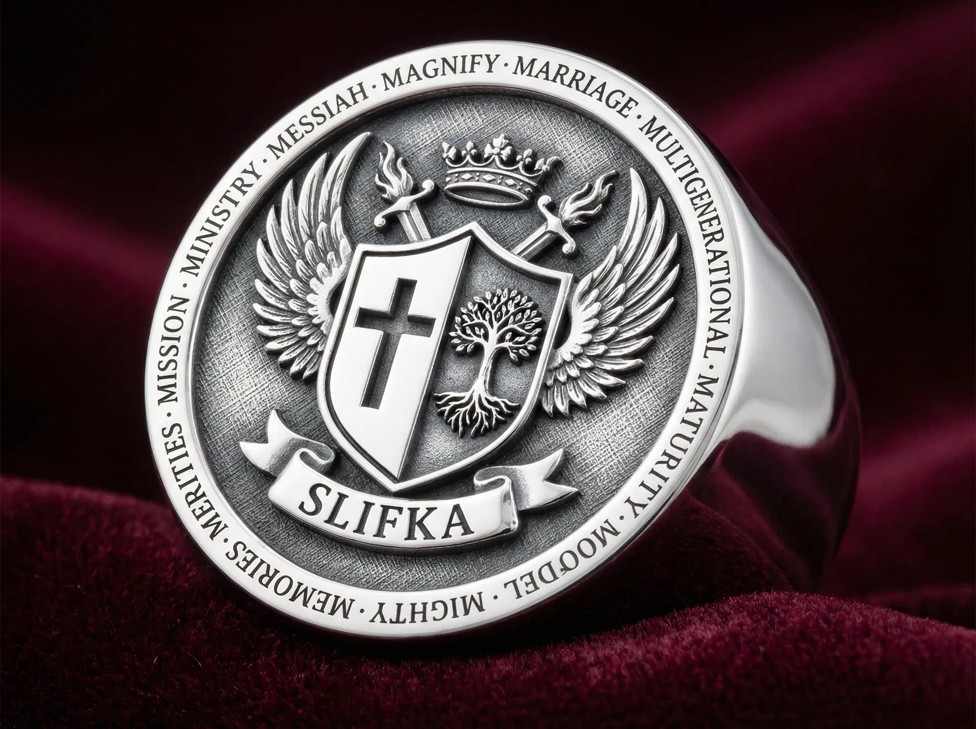 Slifka Signet Ring — Sterling Silver