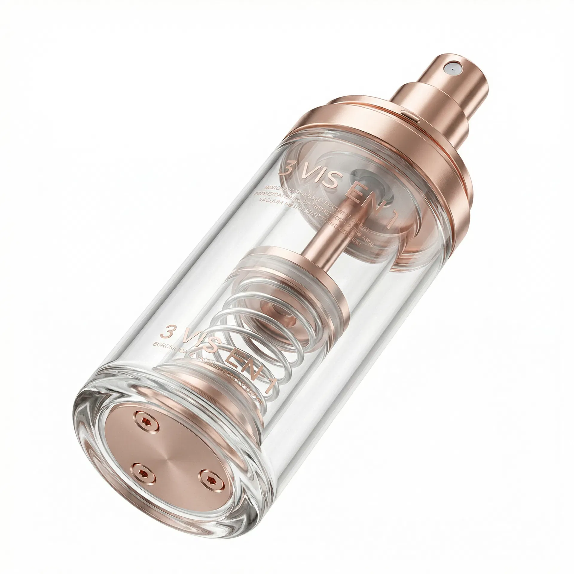 Système 3 Vis en 1 — Dozel Spray — Vue éclatée