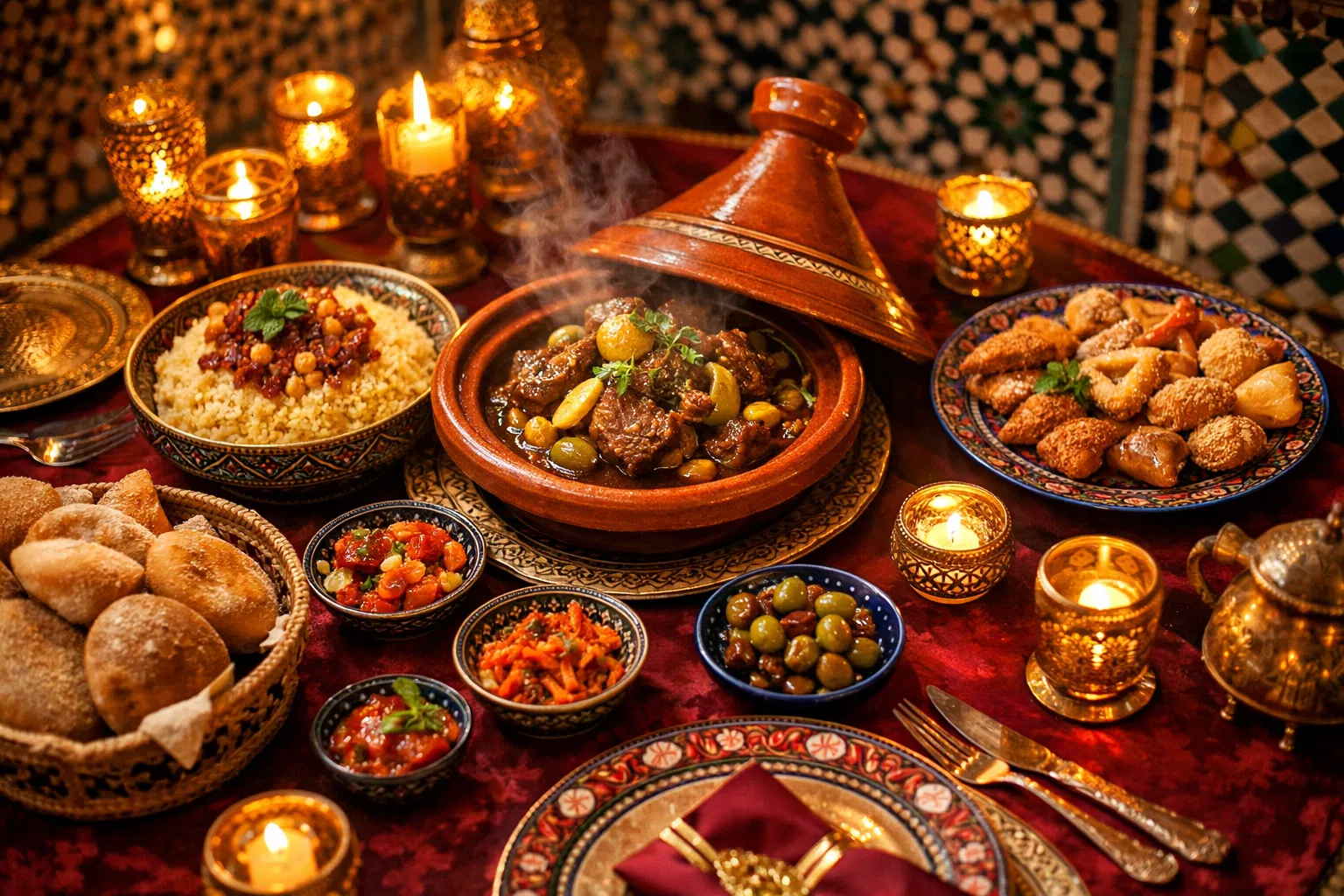 Expérience Dîner Marocain