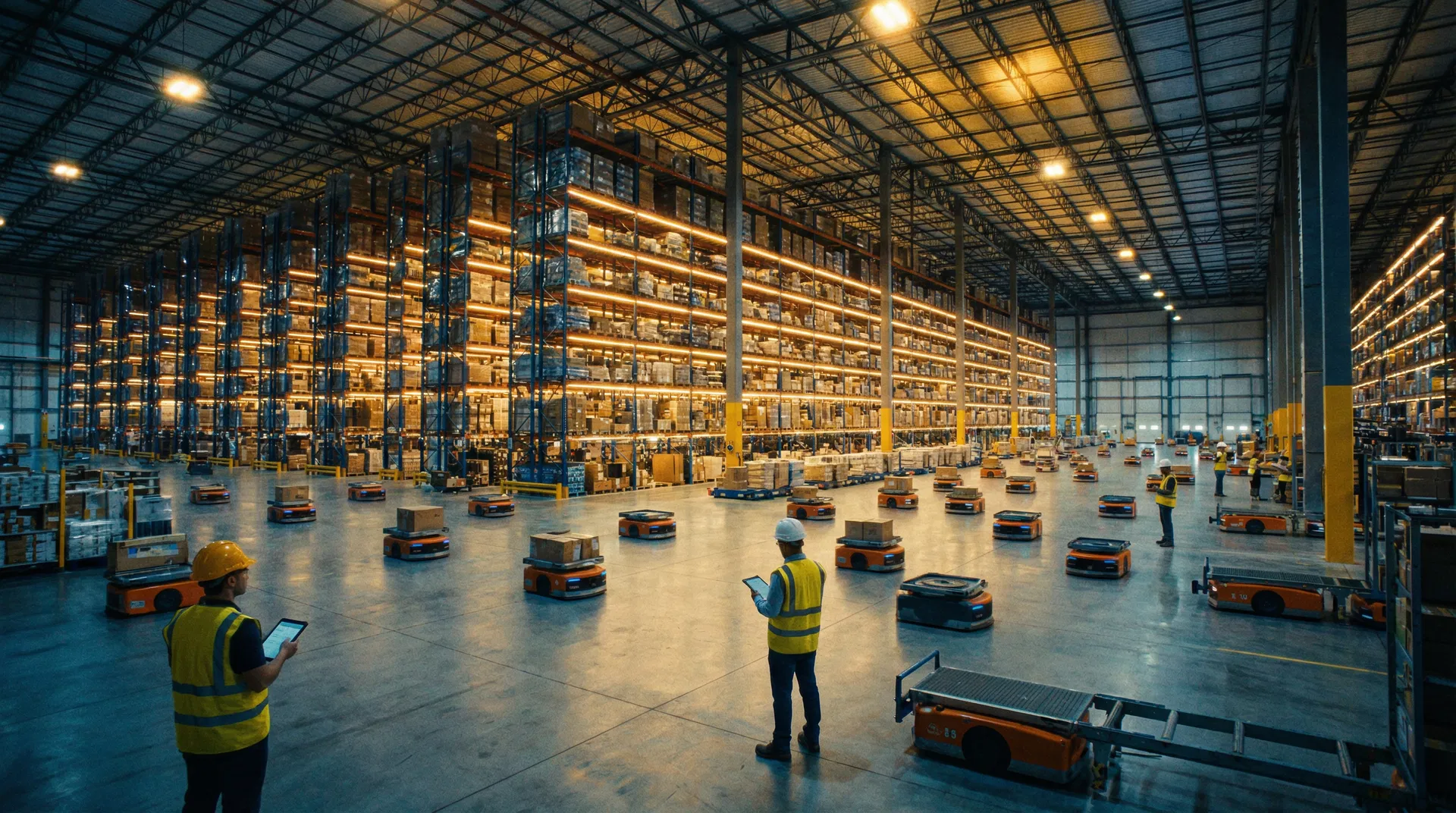 State-of-the-art warehouse operations