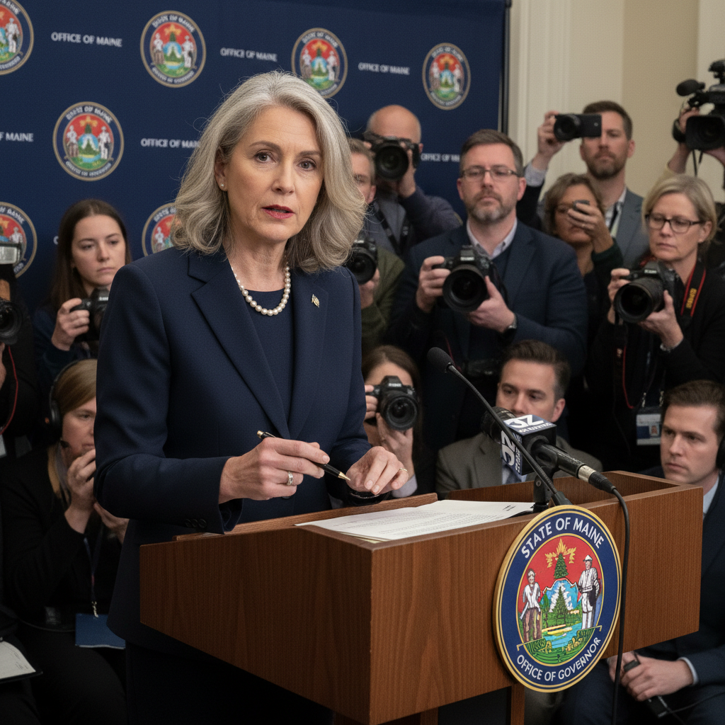 Guvernérka Maine zablokovala moratorium na datová centra: Proč je to důležité i pro nás?